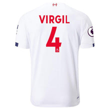 Load image into Gallery viewer, Virgil Van Dijk Liverpool New Balance 2019/20 Away Player Jersey – White