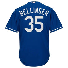 Load image into Gallery viewer, Cody Bellinger Los Angeles Dodgers Majestic Cool Base Player Jersey - Royal/Gray