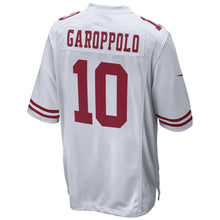Load image into Gallery viewer, Jimmy Garoppolo San Francisco 49ers Nike Game Jersey - White