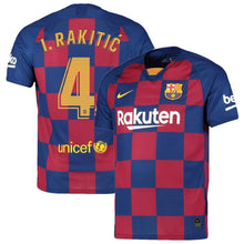 Load image into Gallery viewer, Ivan Rakitic Barcelona 2019/20 Home Breathe Stadium Jersey - Royal