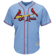 Load image into Gallery viewer, Matt Carpenter St. Louis Cardinals Majestic Alternate Cool Base Player Jersey – Horizon Blue/White