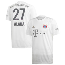 Load image into Gallery viewer, David Alaba Bayern Munich 2019/20 Away Player Jersey – White