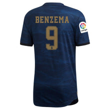 Load image into Gallery viewer, Karim Benzema Real Madrid 2019/20 Away Player Jersey – Blue