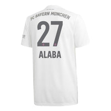 Load image into Gallery viewer, David Alaba Bayern Munich 2019/20 Away Player Jersey – White
