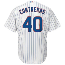 Load image into Gallery viewer, Willson Contreras Chicago Cubs Majestic Official Cool Base Player Jersey - White