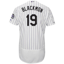 Load image into Gallery viewer, Charlie Blackmon Colorado Rockies Majestic Home Flex Base Collection Player Jersey – White