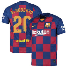 Load image into Gallery viewer, Sergi Roberto Barcelona 2019/20 Home Breathe Stadium Jersey - Royal