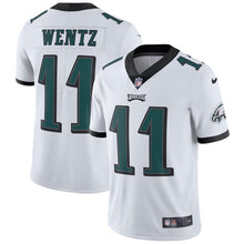 Load image into Gallery viewer, Carson Wentz Philadelphia Eagles Nike Vapor Untouchable Limited Player Jersey - White