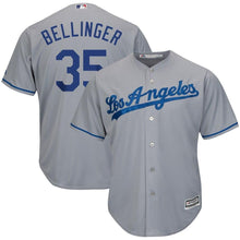 Load image into Gallery viewer, Cody Bellinger Los Angeles Dodgers Majestic Cool Base Player Jersey - Royal/Gray