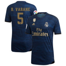 Load image into Gallery viewer, Raphaël Varane Real Madrid 2019/20 Away Player Jersey – Blue