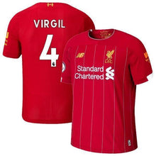 Load image into Gallery viewer, Virgil Van Dijk Liverpool New Balance 2019/20 Home Player Jersey – Red