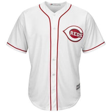 Load image into Gallery viewer, Scott Schebler Cincinnati Reds Majestic Home Cool Base Replica Player Jersey - White