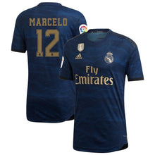 Load image into Gallery viewer, Marcelo Vieira da Silva Real Madrid 2019/20 Away Player Jersey – Blue