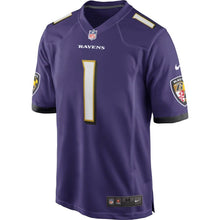 Load image into Gallery viewer, Marquise Brown Baltimore Ravens Nike Game Jersey - Purple