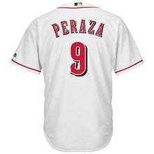Load image into Gallery viewer, Jose Peraza Cincinnati Reds Majestic Home Cool Base Replica Player Jersey - White