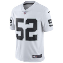 Load image into Gallery viewer, Khalil Mack Oakland Raiders Nike Vapor Untouchable Limited Player Jersey - White