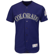 Load image into Gallery viewer, Carlos Gonzalez Colorado Rockies Majestic Alternate Collection Flex Base Player Jersey - Purple