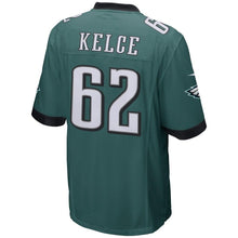 Load image into Gallery viewer, Jason Kelce Philadelphia Eagles Nike Game Jersey - Midnight Green