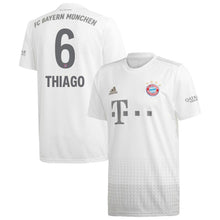 Load image into Gallery viewer, Thiago Alcântara Bayern Munich 2019/20 Away Player Jersey – White