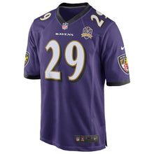 Load image into Gallery viewer, Justin Forsett Baltimore Ravens Nike Team Game 2015 Patch Jersey - Purple