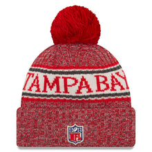 Load image into Gallery viewer, Tampa Bay Buccaneers New Era 2019 Knit Hat – Red