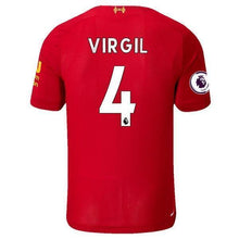 Load image into Gallery viewer, Virgil Van Dijk Liverpool New Balance 2019/20 Home Player Jersey – Red