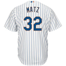 Load image into Gallery viewer, Steven Matz New York Mets Majestic Official Cool Base Player Jersey - White