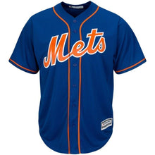 Load image into Gallery viewer, Noah Syndergaard New York Mets Majestic Official Cool Base Player Jersey - White/Royal