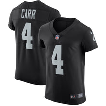 Load image into Gallery viewer, Derek Carr Oakland Raiders Nike Vapor Untouchable Elite Player Jersey - Black