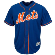 Load image into Gallery viewer, Yoenis Cespedes New York Mets Majestic Official Cool Base Player Jersey - White/Royal