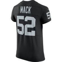 Load image into Gallery viewer, Khalil Mack Oakland Raiders Nike Vapor Untouchable Elite Player Jersey - Black