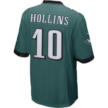 Load image into Gallery viewer, Mack Hollins Philadelphia Eagles Nike Game Jersey - Midnight Green