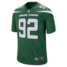 Load image into Gallery viewer, Leonard Williams New York Jets Nike Game Jersey – Gotham Green