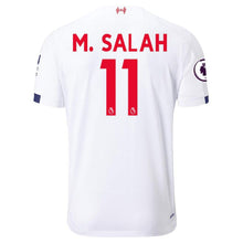 Load image into Gallery viewer, Mohamed Salah Liverpool New Balance 2019/20 Away Player Jersey – White