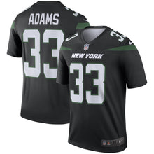 Load image into Gallery viewer, Jamal Adams New York Jets Nike Color Rush Legend Jersey - Stealth Black